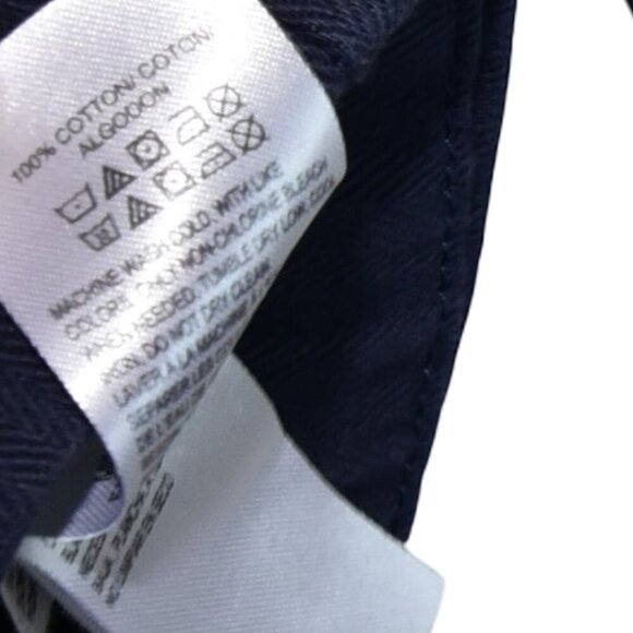 Lucky Brand Utility Jacket Blue 100% Cotton Zip Front Size M Chore Washed Canvas - Picture 5 of 7